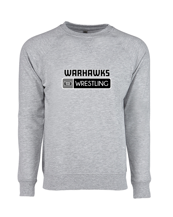 Westerville Central HS Wrestling Pennant - Crewneck Sweatshirt