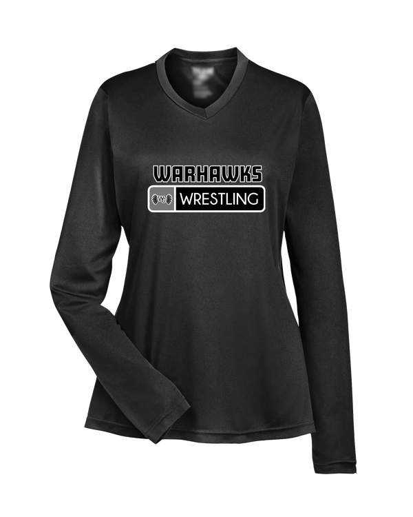 Westerville Central HS Wrestling Pennant - Womens Performance Long Sleeve
