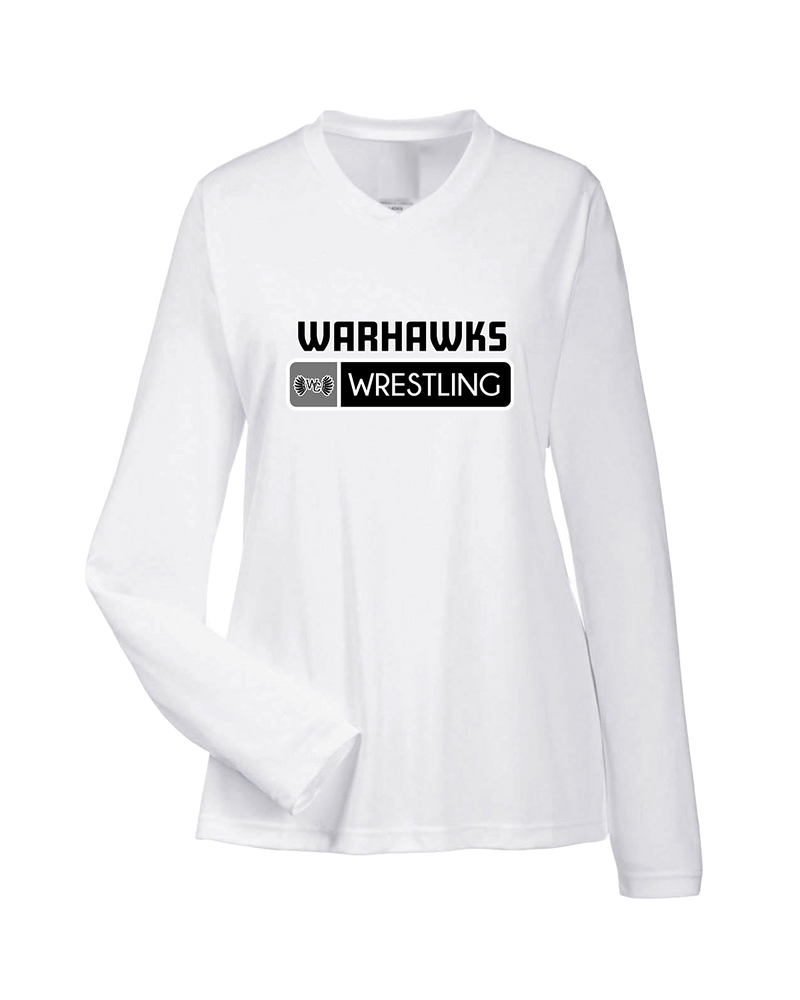 Westerville Central HS Wrestling Pennant - Womens Performance Long Sleeve