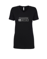 Westerville Central HS Wrestling Pennant - Womens V-Neck