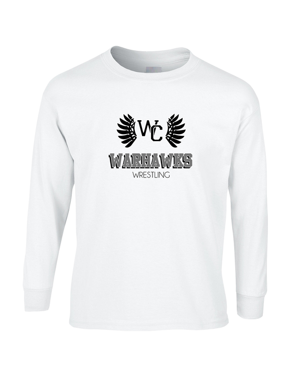 Westerville Central HS Wrestling Shadow - Mens Basic Cotton Long Sleeve