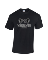 Westerville Central HS Wrestling Shadow - Cotton T-Shirt