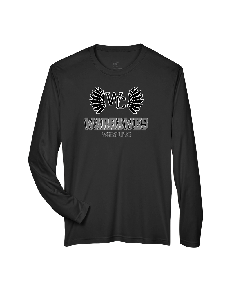 Westerville Central HS Wrestling Shadow - Performance Long Sleeve
