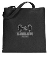 Westerville Central HS Wrestling Shadow - Tote Bag