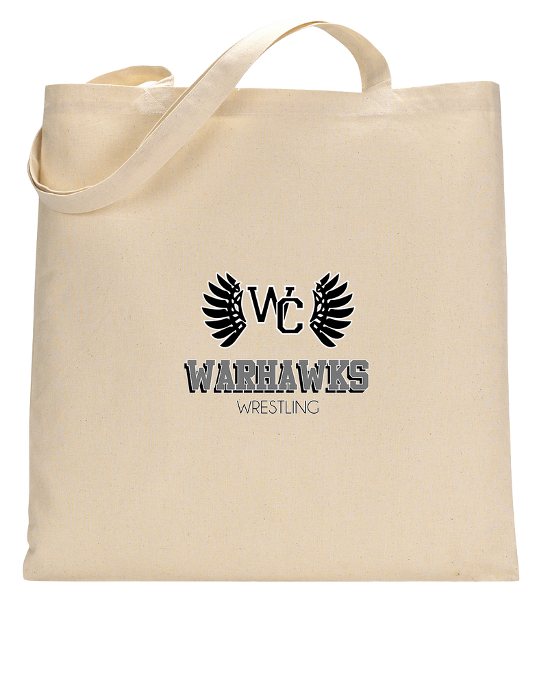 Westerville Central HS Wrestling Shadow - Tote Bag