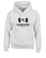 Westerville Central HS Wrestling Shadow - Cotton Hoodie