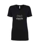 Westerville Central HS Wrestling Shadow - Womens V-Neck