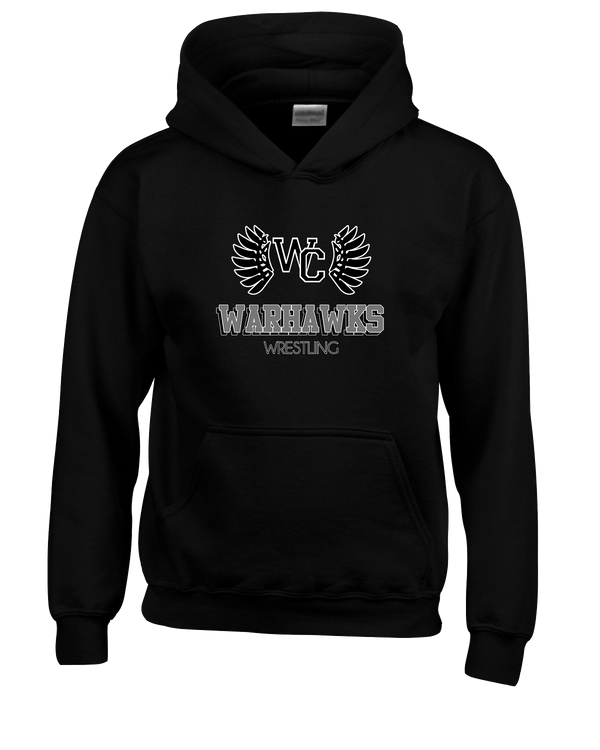 Westerville Central HS Wrestling Shadow - Youth Hoodie