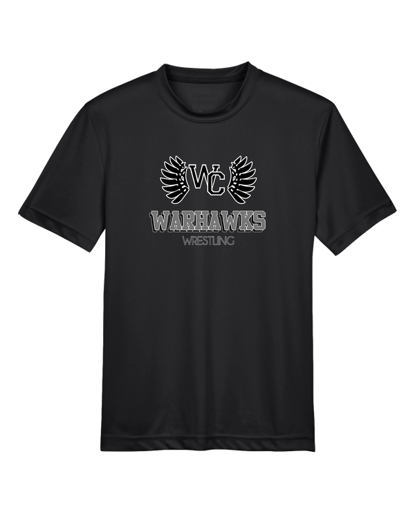 Westerville Central HS Wrestling Shadow - Youth Performance T-Shirt