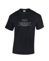 Westerville Central HS Wrestling Split - Cotton T-Shirt