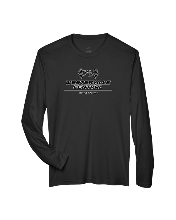 Westerville Central HS Wrestling Split - Performance Long Sleeve