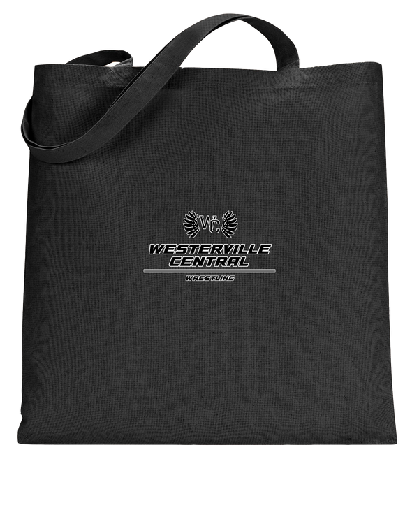 Westerville Central HS Wrestling Split - Tote Bag