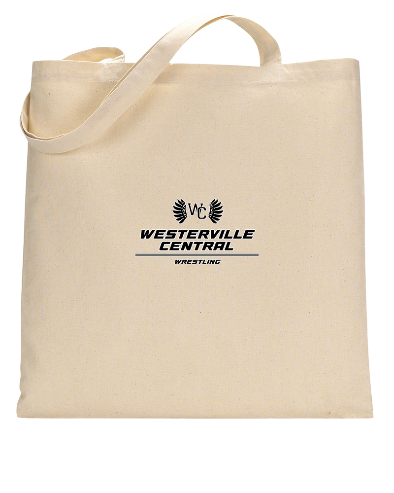Westerville Central HS Wrestling Split - Tote Bag
