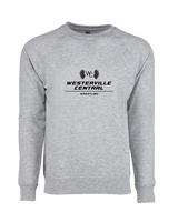 Westerville Central HS Wrestling Split - Crewneck Sweatshirt