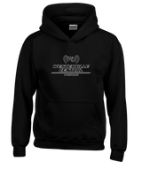 Westerville Central HS Wrestling Split - Cotton Hoodie