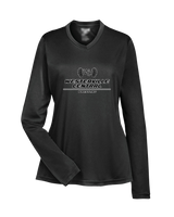 Westerville Central HS Wrestling Split - Womens Performance Long Sleeve
