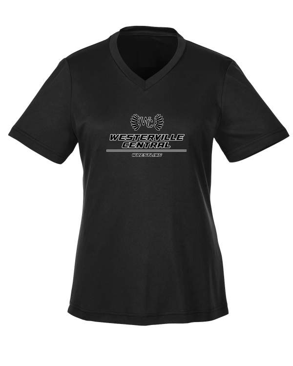 Westerville Central HS Wrestling Split - Womens Performance Shirt