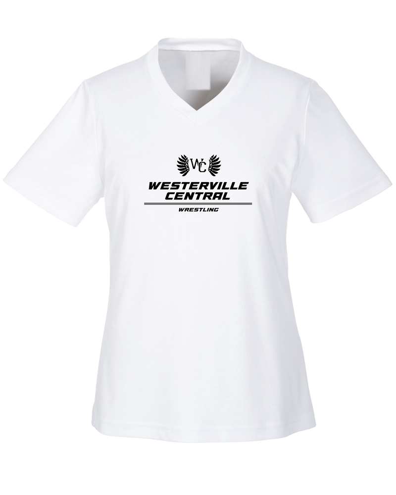 Westerville Central HS Wrestling Split - Womens Performance Shirt