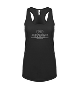 Westerville Central HS Wrestling Split - Womens Tank Top