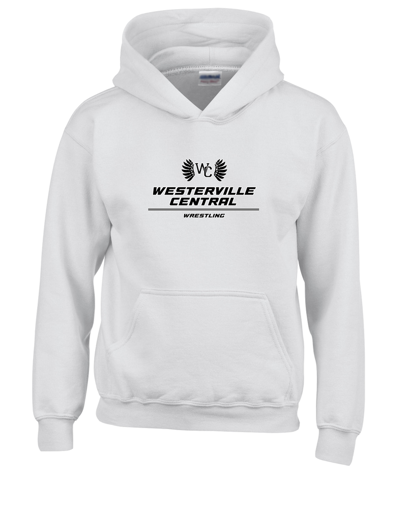 Westerville Central HS Wrestling Split - Youth Hoodie