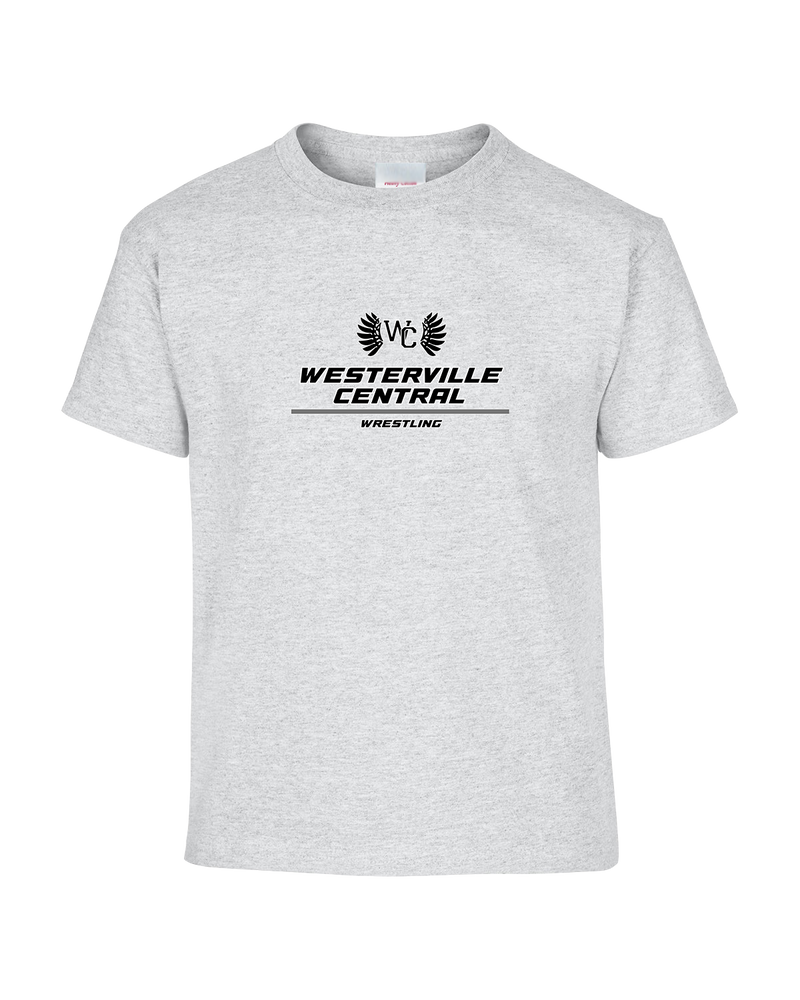 Westerville Central HS Wrestling Split - Youth T-Shirt
