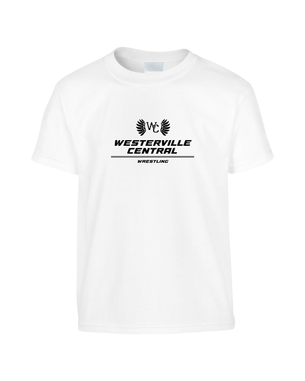 Westerville Central HS Wrestling Split - Youth T-Shirt