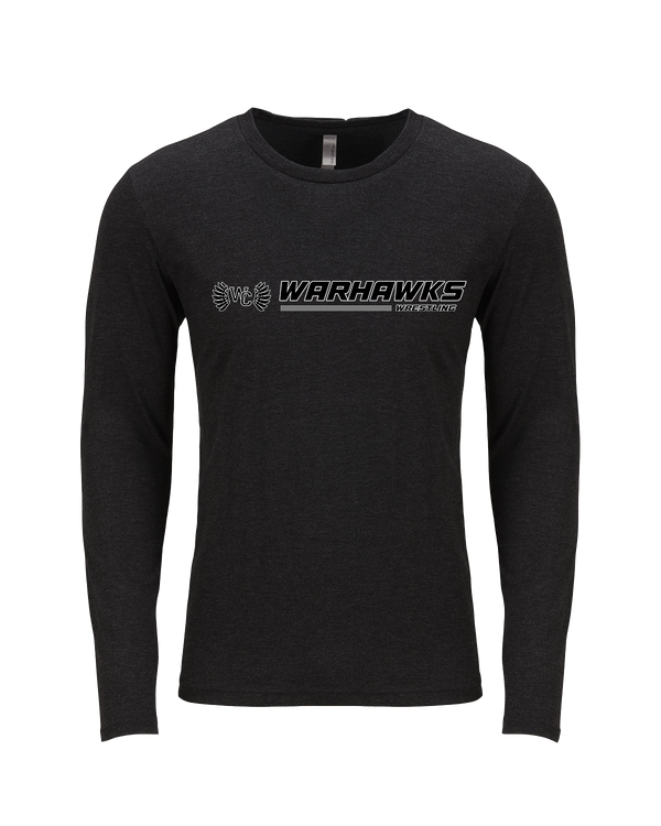 Westerville Central HS Wrestling Switch - Tri Blend Long Sleeve