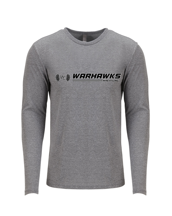 Westerville Central HS Wrestling Switch - Tri Blend Long Sleeve