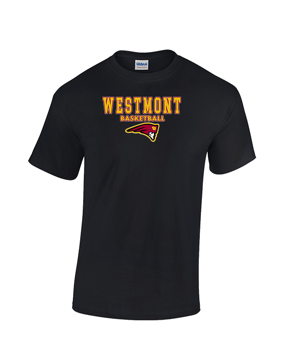Westmont HS Girls Basketball Block - Cotton T-Shirt