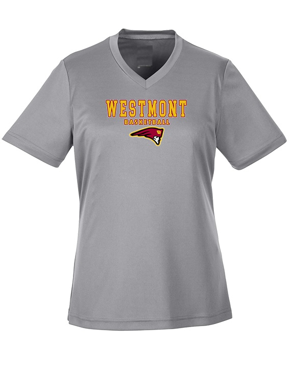 Westmont HS Girls Basketball Block - Womens Performance Shirt