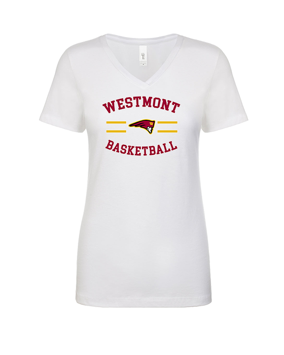 Westmont HS Girls Basketball Curve - Womens Vneck