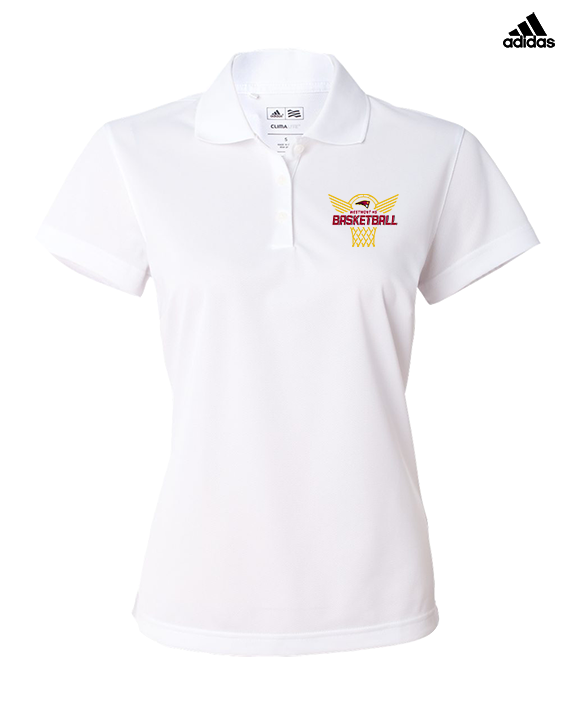 Westmont HS Girls Basketball Nothing But Net - Adidas Womens Polo