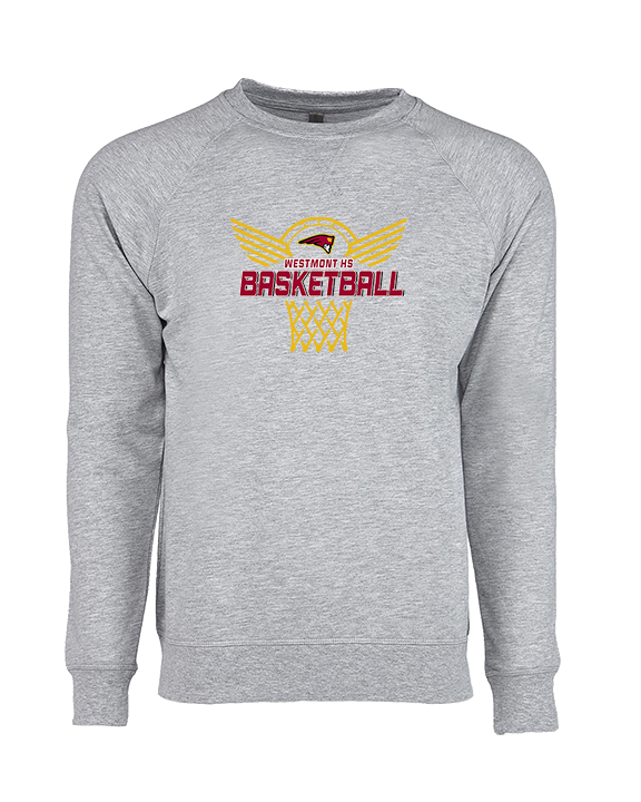 Westmont HS Girls Basketball Nothing But Net - Crewneck Sweatshirt