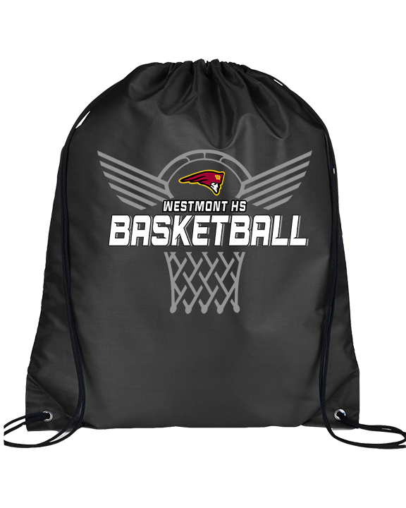Westmont HS Girls Basketball Nothing But Net - Drawstring Bag