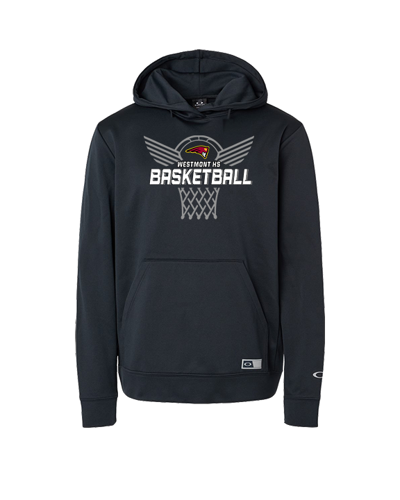 Westmont HS Girls Basketball Nothing But Net - Oakley Performance Hoodie