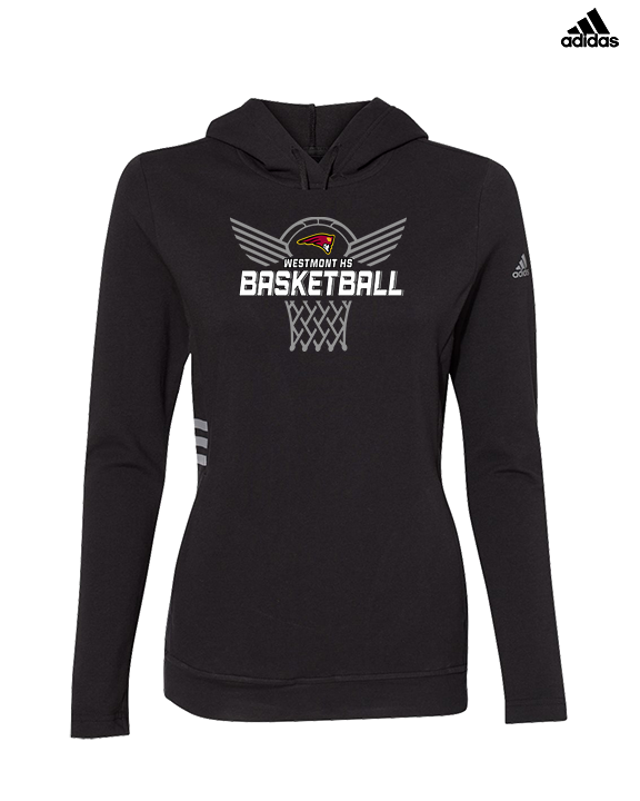 Westmont HS Girls Basketball Nothing But Net - Womens Adidas Hoodie