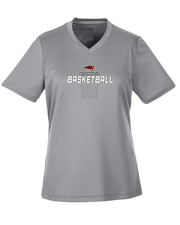 Westmont HS Girls Basketball Nothing But Net - Womens Performance Shirt