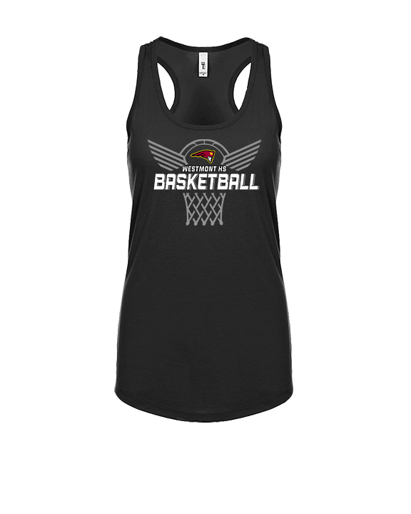 Westmont HS Girls Basketball Nothing But Net - Womens Tank Top