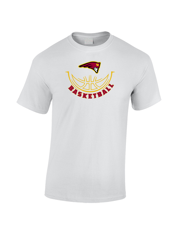 Westmont HS Girls Basketball Outline - Cotton T-Shirt