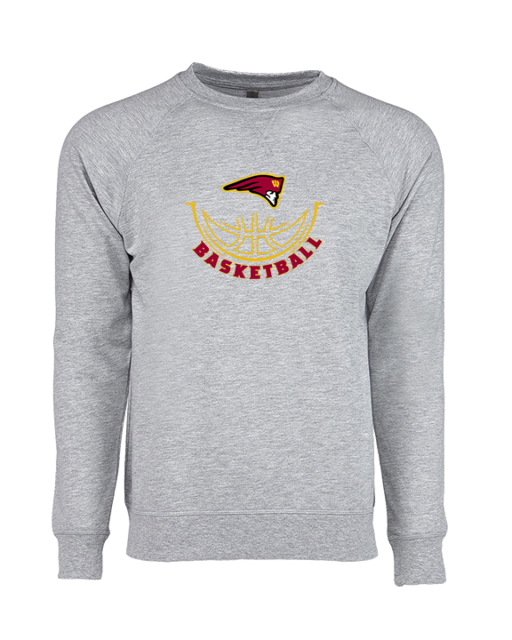 Westmont HS Girls Basketball Outline - Crewneck Sweatshirt