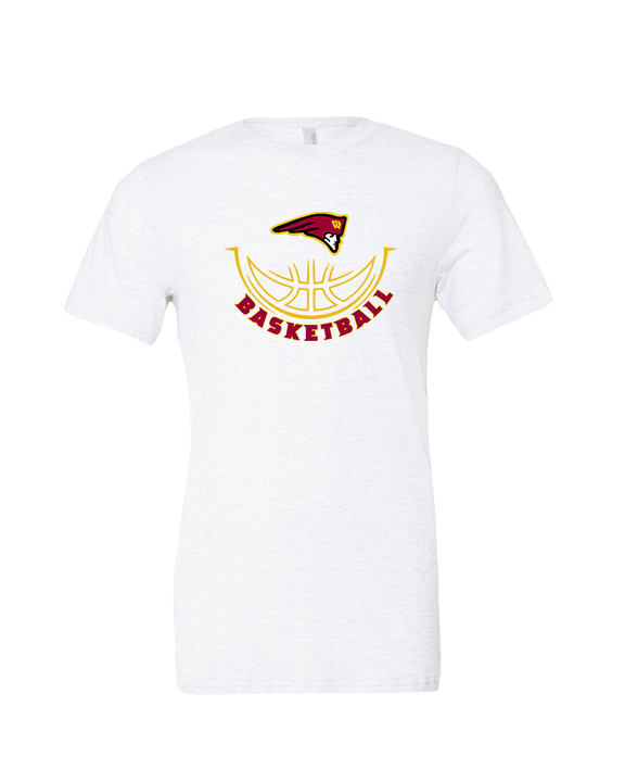 Westmont HS Girls Basketball Outline - Tri-Blend Shirt
