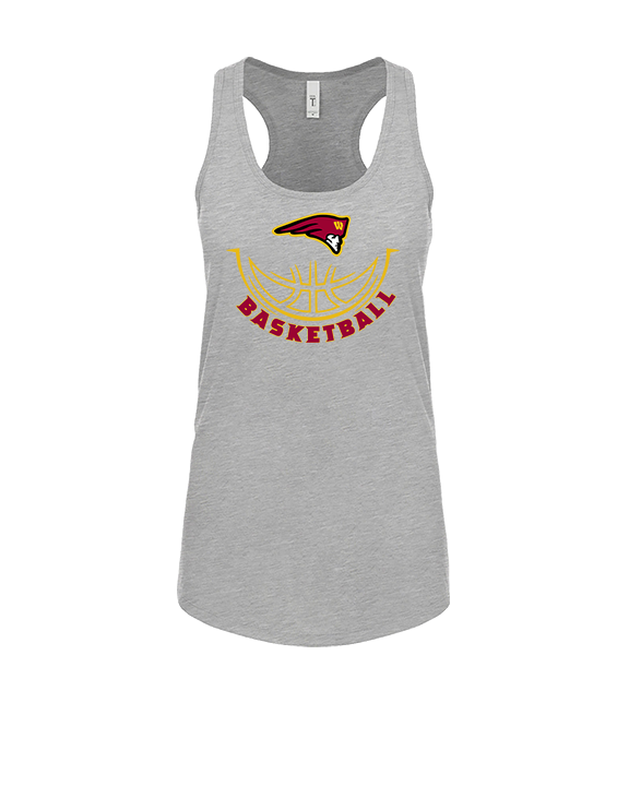 Westmont HS Girls Basketball Outline - Womens Tank Top