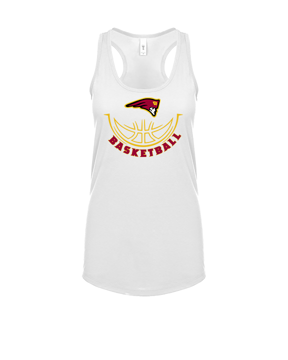 Westmont HS Girls Basketball Outline - Womens Tank Top