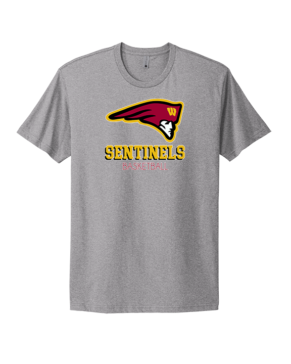 Westmont HS Girls Basketball Shadow - Mens Select Cotton T-Shirt