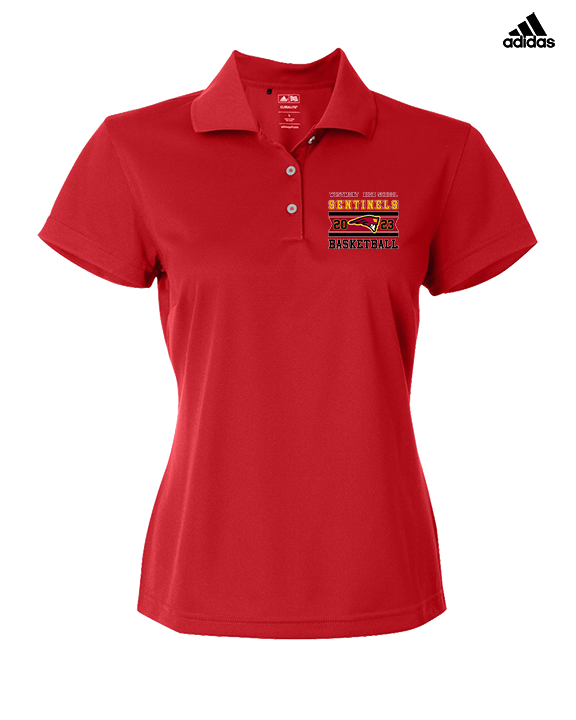 Westmont HS Girls Basketball Stamp - Adidas Womens Polo