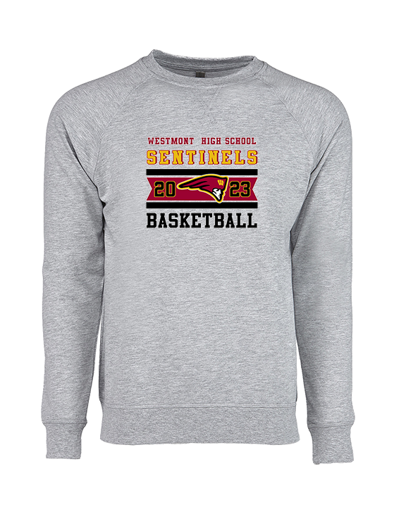 Westmont HS Girls Basketball Stamp - Crewneck Sweatshirt