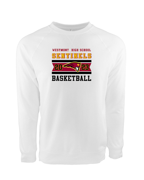 Westmont HS Girls Basketball Stamp - Crewneck Sweatshirt