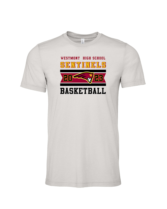 Westmont HS Girls Basketball Stamp - Tri-Blend Shirt