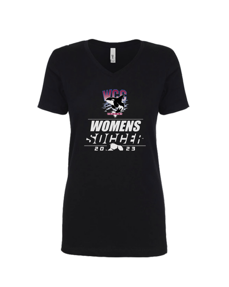 Whatcom CC Lines - Women’s V-Neck