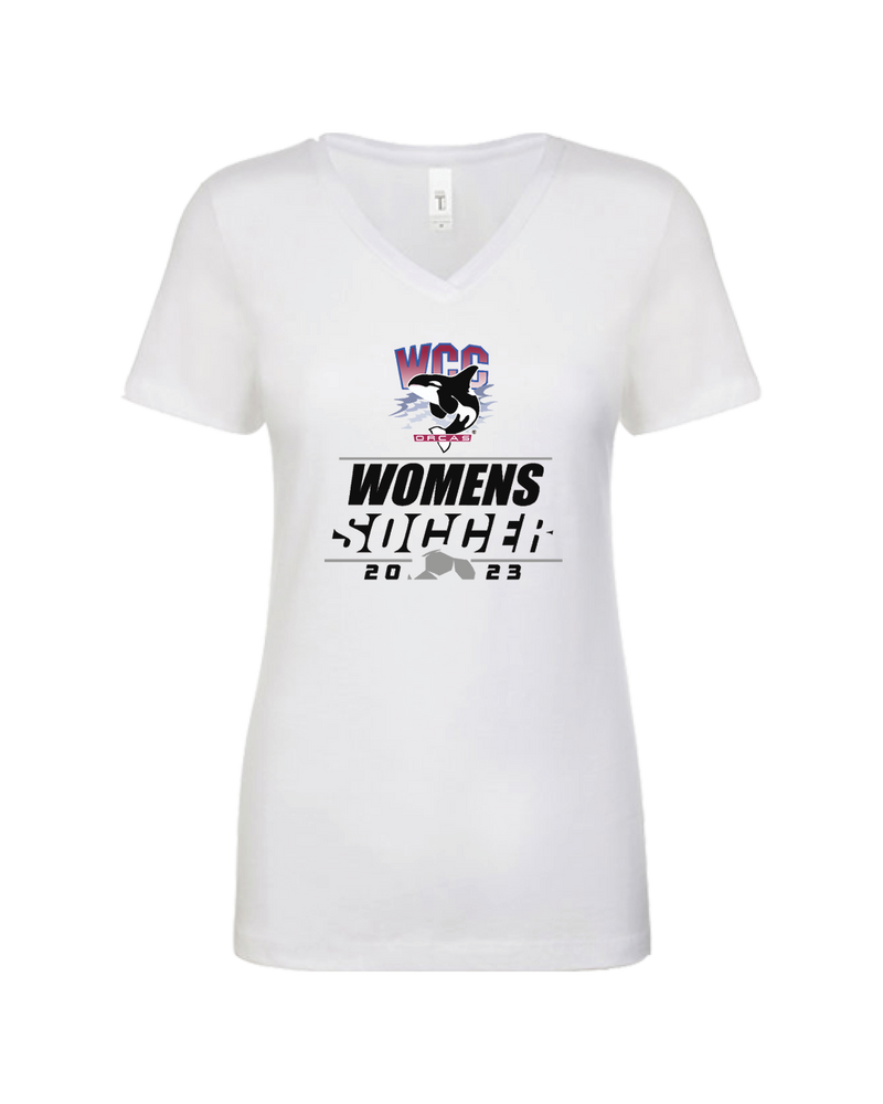 Whatcom CC Lines - Women’s V-Neck